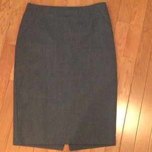 Talbots Gray Skirt